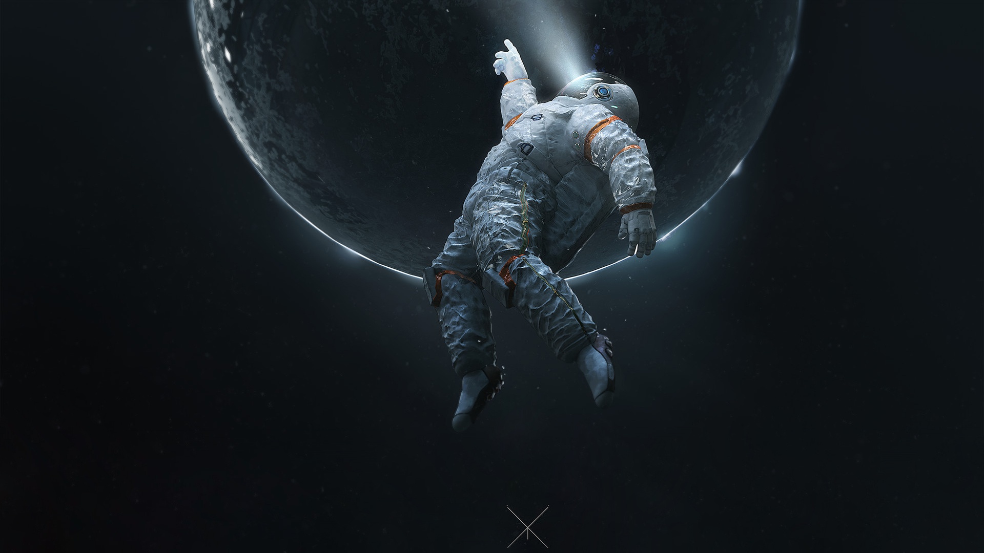 Handy-Wallpaper Science Fiction, Astronaut kostenlos herunterladen.