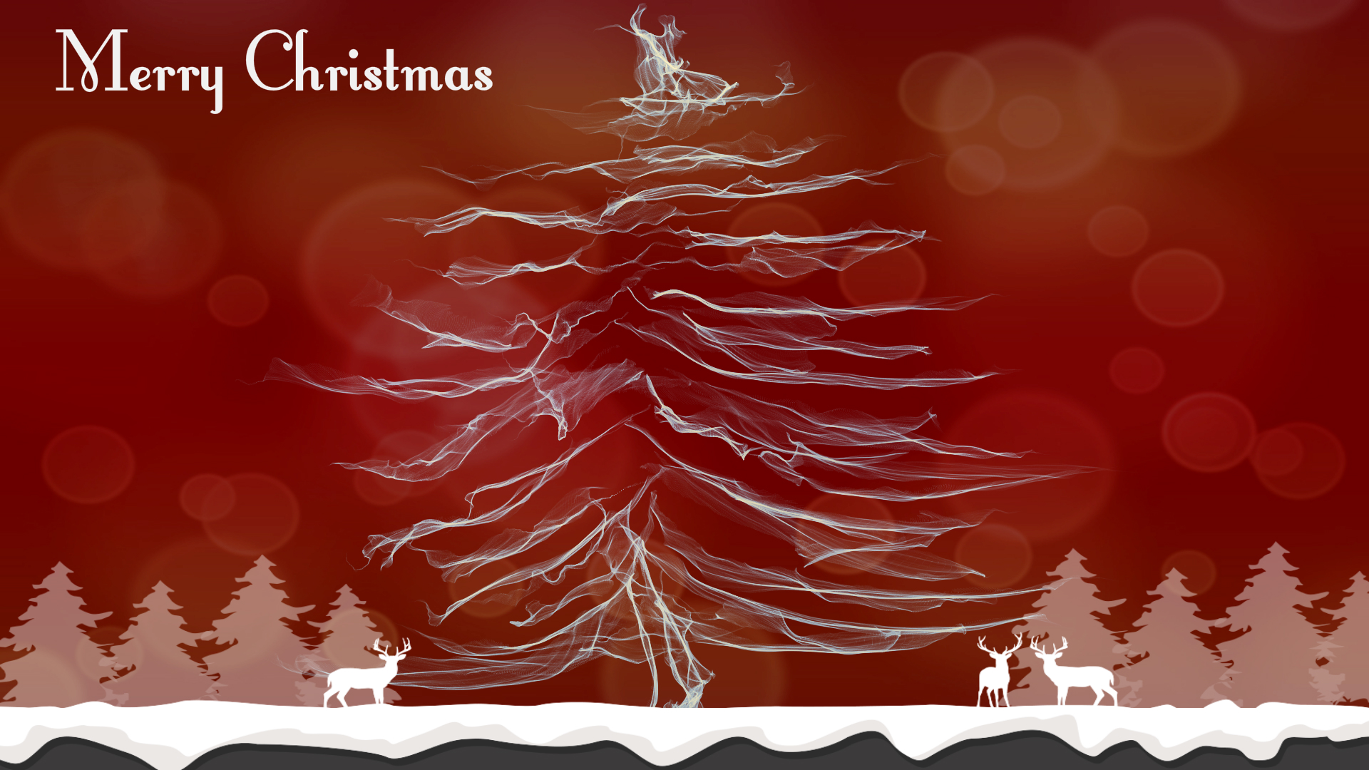Free download wallpaper Christmas, Holiday, Christmas Tree, Bokeh, Merry Christmas on your PC desktop