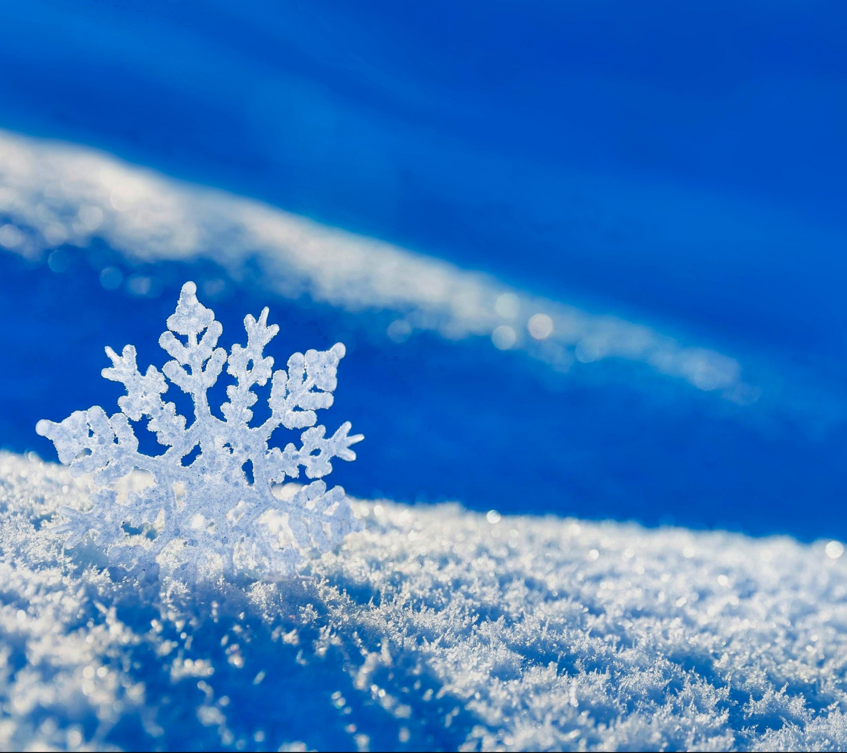 Скачать обои бесплатно Зима, Природа, Снег, Снежинки, Белый, Снежинка, Земля/природа картинка на рабочий стол ПК