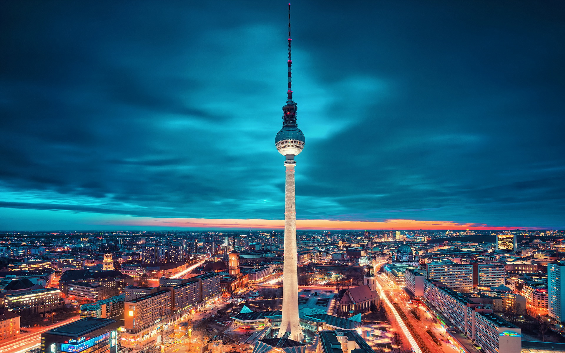 288995 Bild herunterladen berlin, menschengemacht, berliner fernsehturm, deutschland, städte - Hintergrundbilder und Bildschirmschoner kostenlos