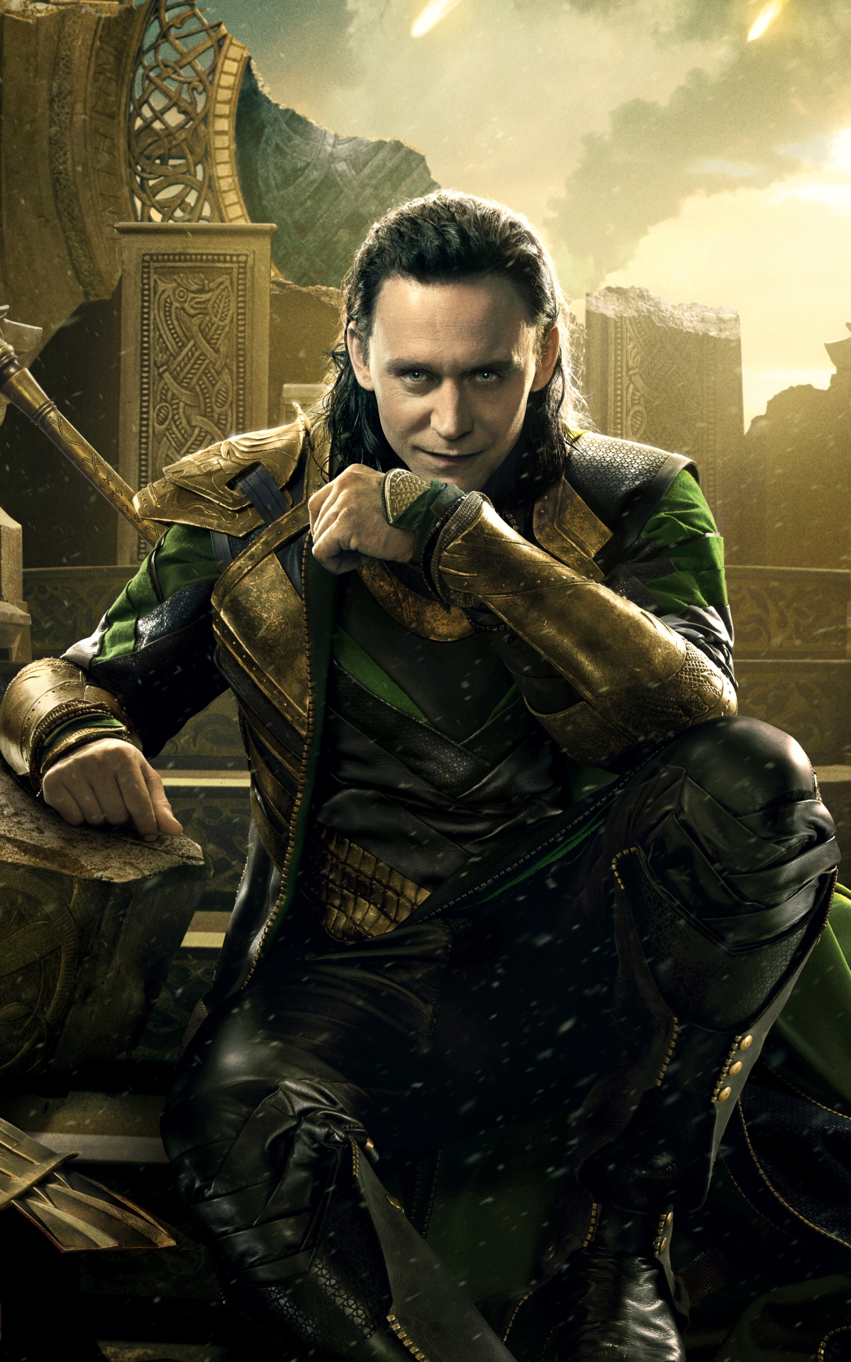 Baixar papel de parede para celular de Filme, Thor, Loki (Marvel Comics), Tom Hiddleston, Thor: O Mundo Sombrio gratuito.