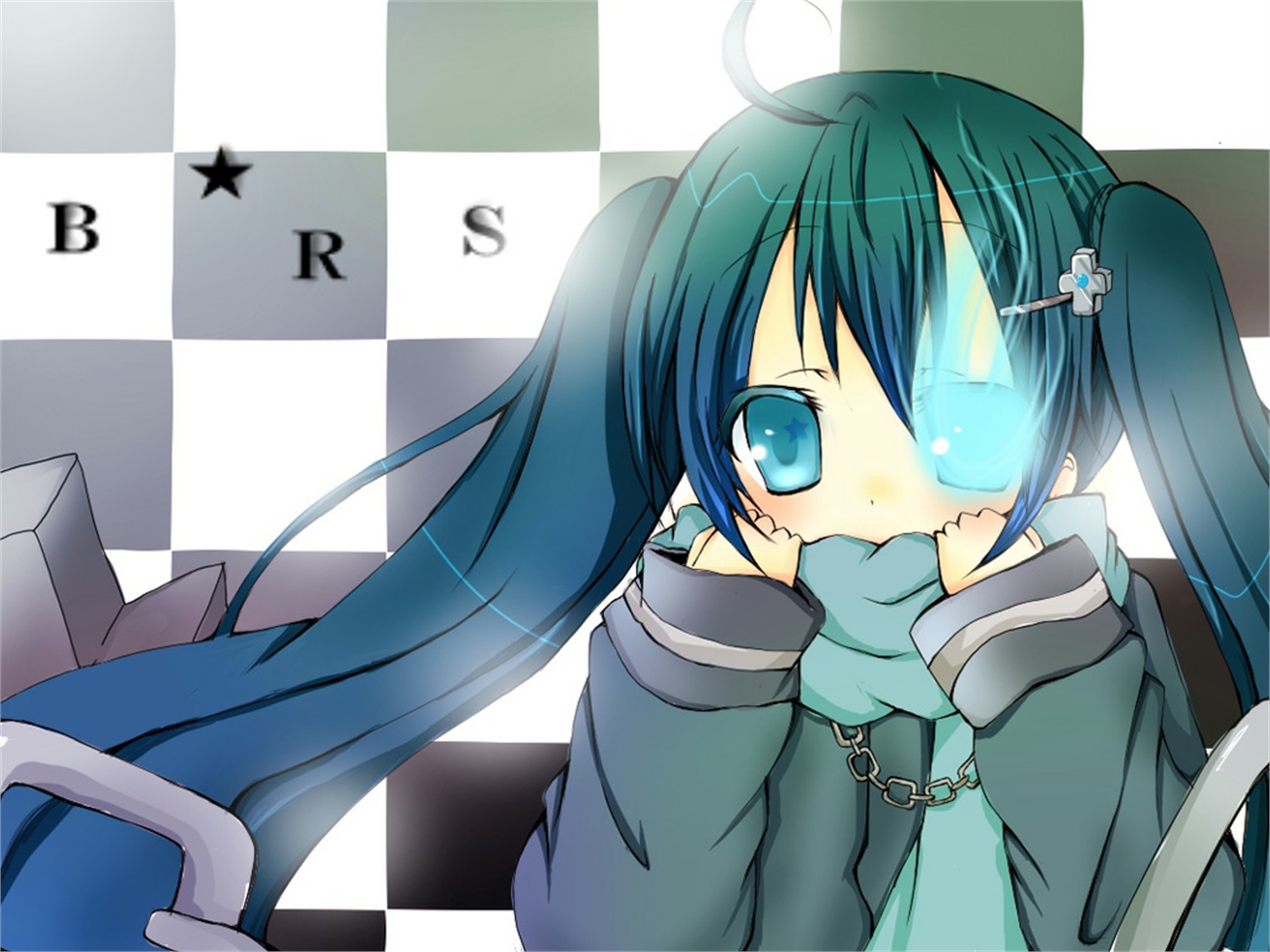 Free download wallpaper Anime, Black Rock Shooter on your PC desktop