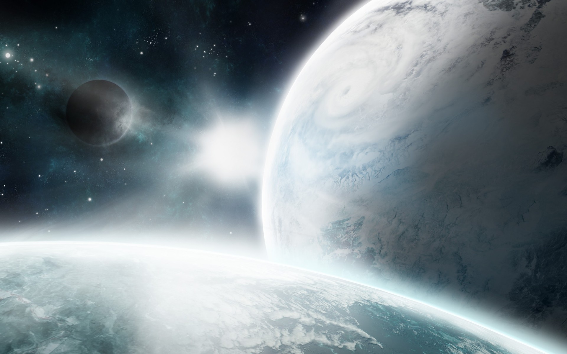 Free download wallpaper Planet, Sci Fi on your PC desktop