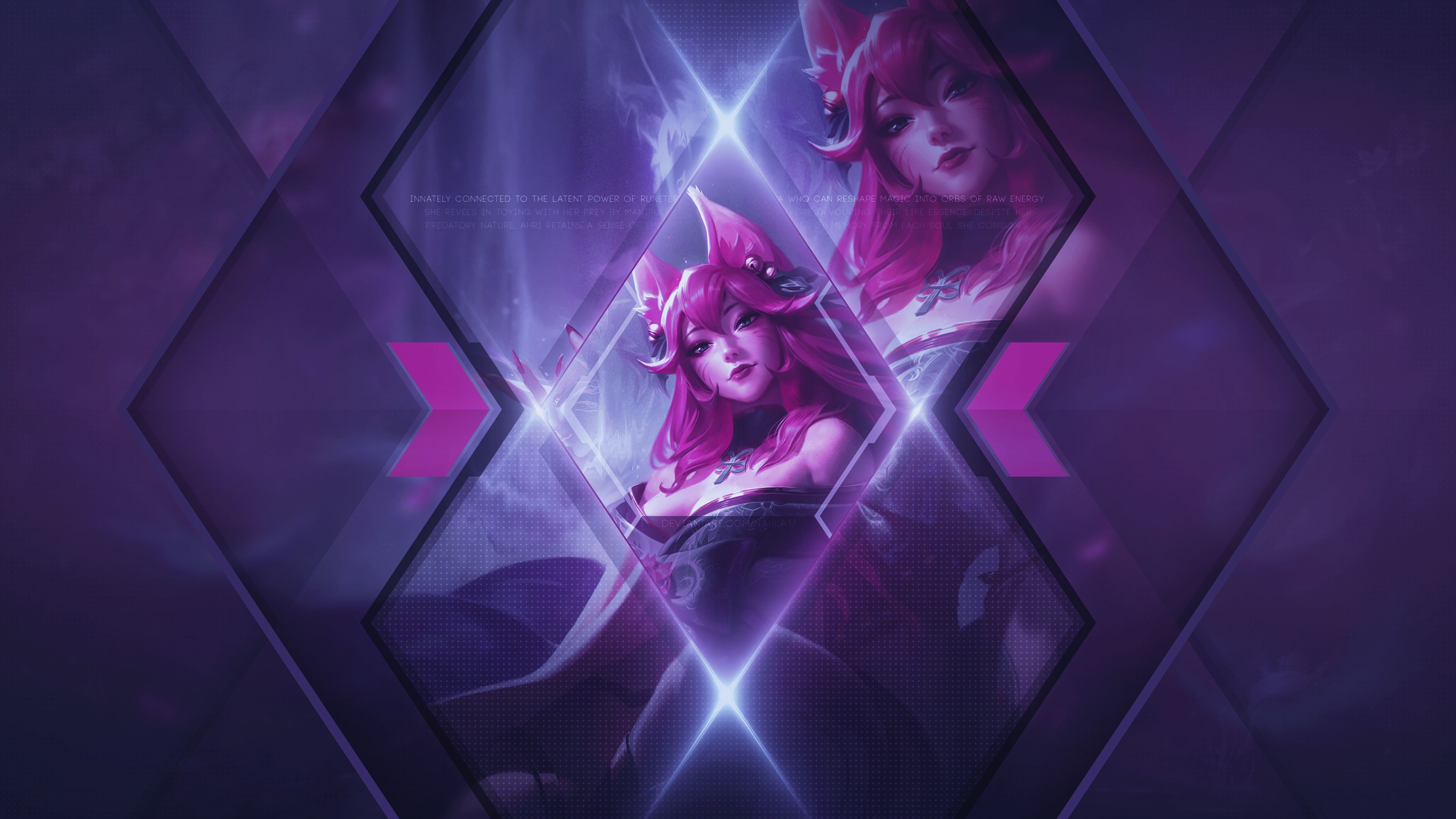 Baixar papel de parede para celular de League Of Legends, Videogame, Ahri (Liga Das Lendas) gratuito.