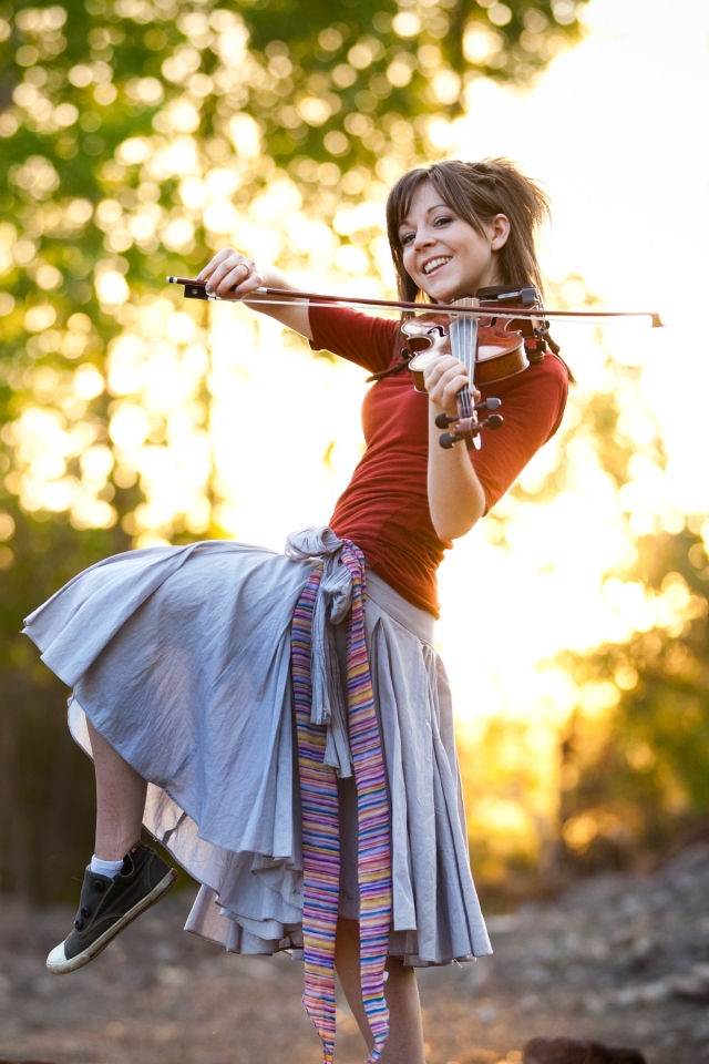 Handy-Wallpaper Musik, Lindsey Stirling kostenlos herunterladen.