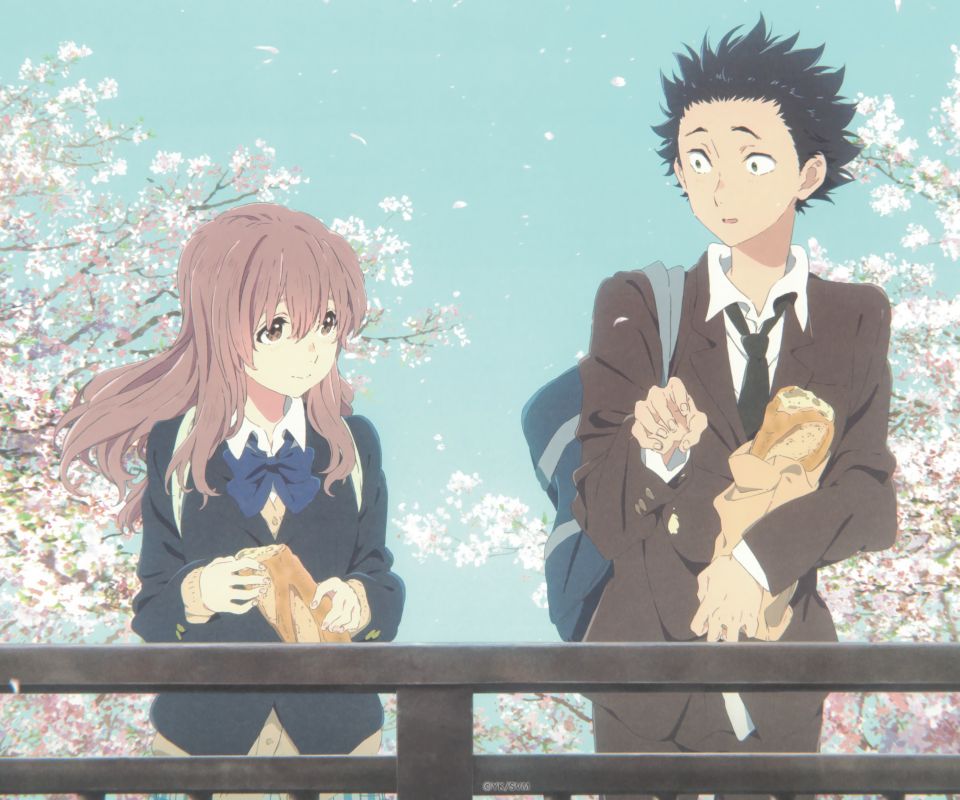 Handy-Wallpaper Animes, Shouko Nishimiya, Shoya Ishida, Koe No Katachi kostenlos herunterladen.