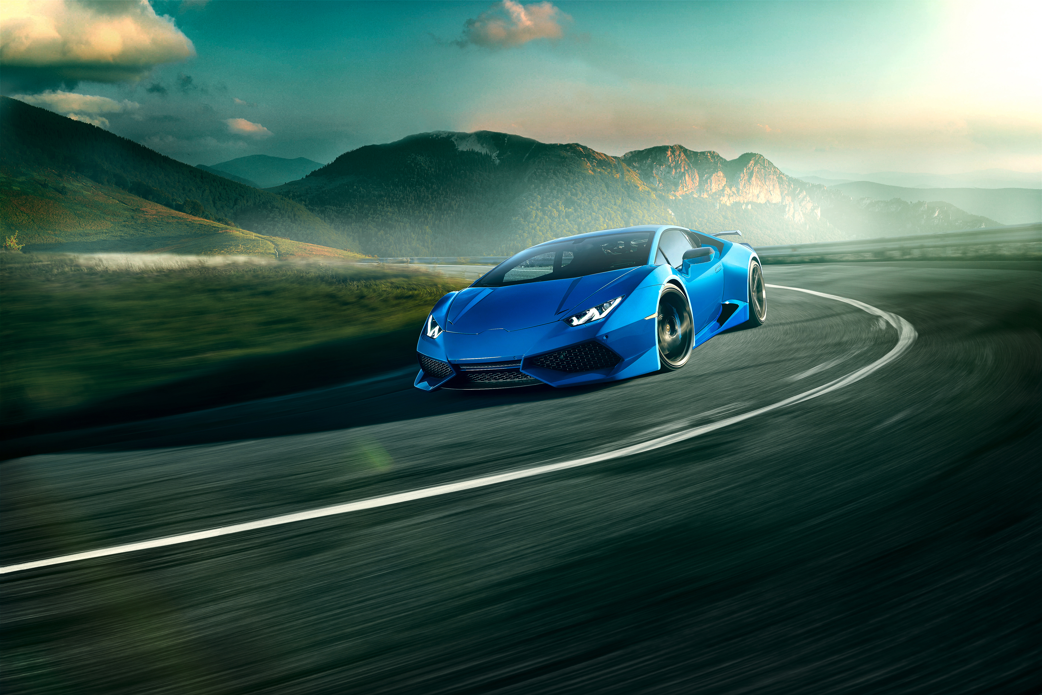 Скачати мобільні шпалери Ламборджіні, Автомобіль, Суперкар, Транспортні Засоби, Lamborghini Huracán безкоштовно.