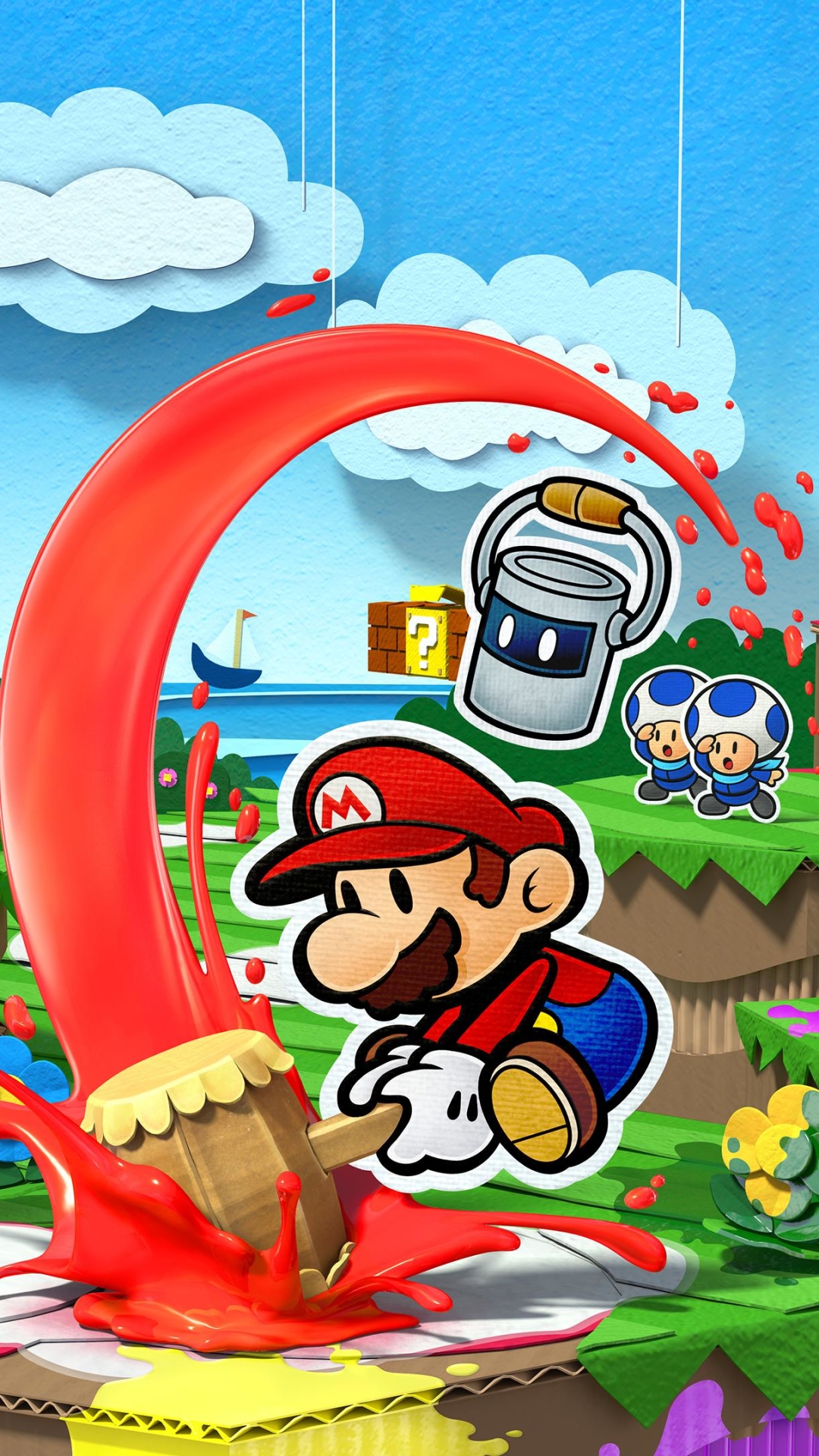 1414379 Bildschirmschoner und Hintergrundbilder Paper Mario: Color Splash auf Ihrem Telefon. Laden Sie  Bilder kostenlos herunter