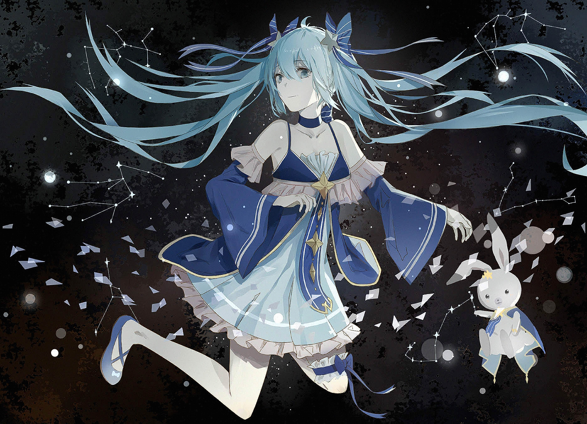 無料モバイル壁紙ボーカロイド, 初音ミク, アニメをダウンロードします。