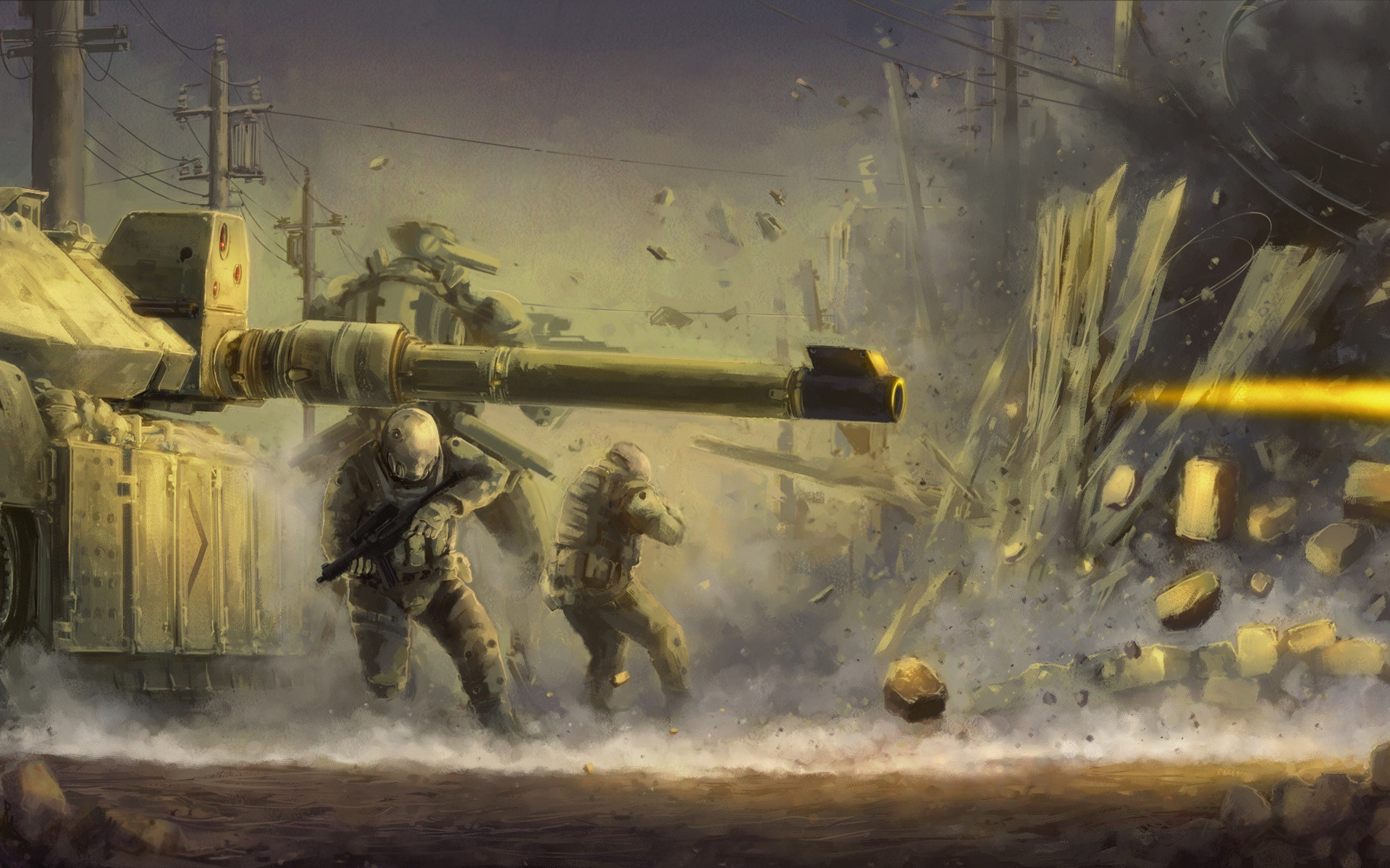 Free download wallpaper Artistic, Military on your PC desktop