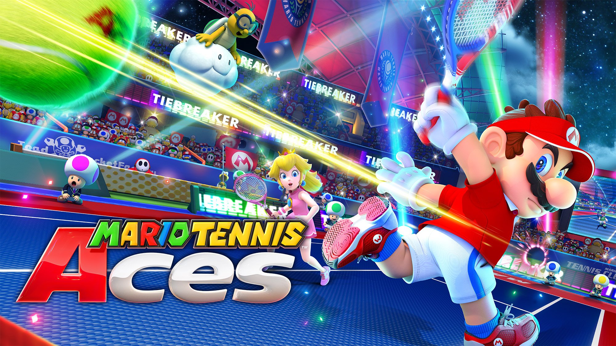 Die besten Mario Tennis Aces-Hintergründe für den Telefonbildschirm