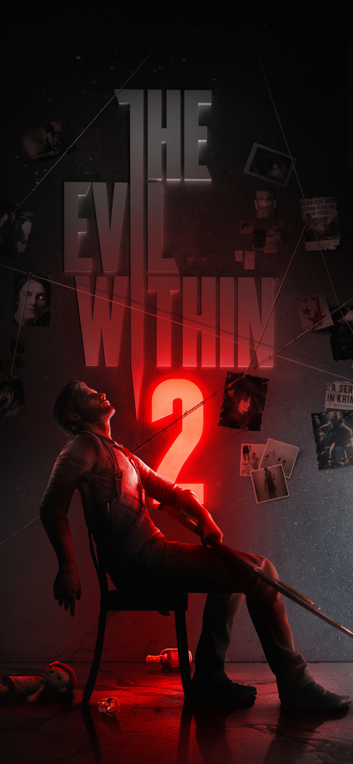 the evil within 2, video game, sebastian castellanos cellphone