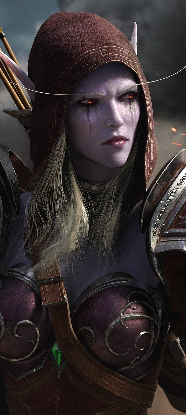 Descarga gratuita de fondo de pantalla para móvil de Duende, Videojuego, World Of Warcraft, Mujer Guerrera, Elfo, Sylvanas Brisaveloz, World Of Warcraft: Battle For Azeroth.