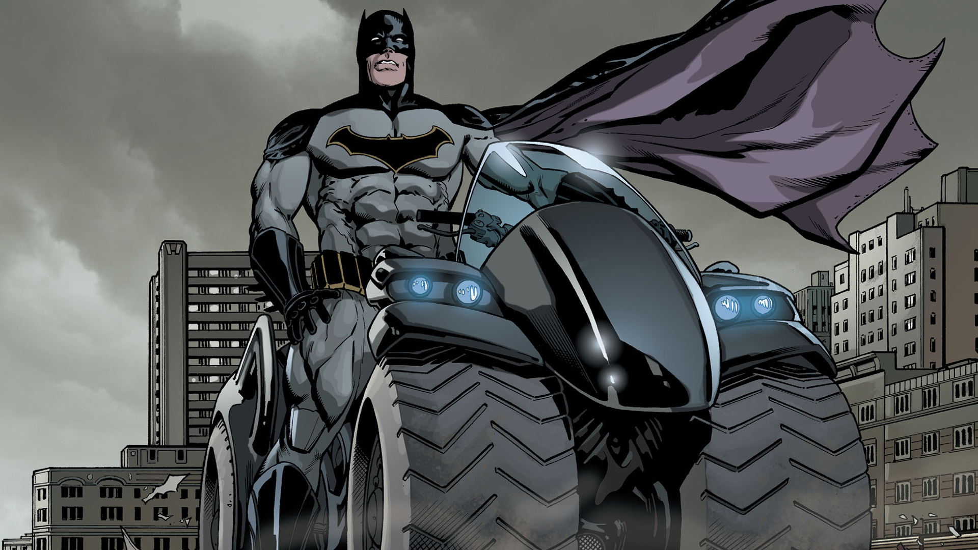 Скачать картинку Комиксы, Бэтмен, Комиксы Dc, Лига Справедливости, Брюс Уэйн в телефон бесплатно.