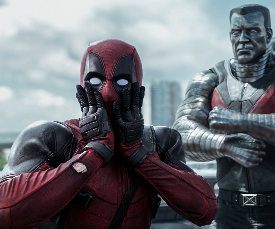 Download mobile wallpaper Deadpool, Movie, Colossus for free.