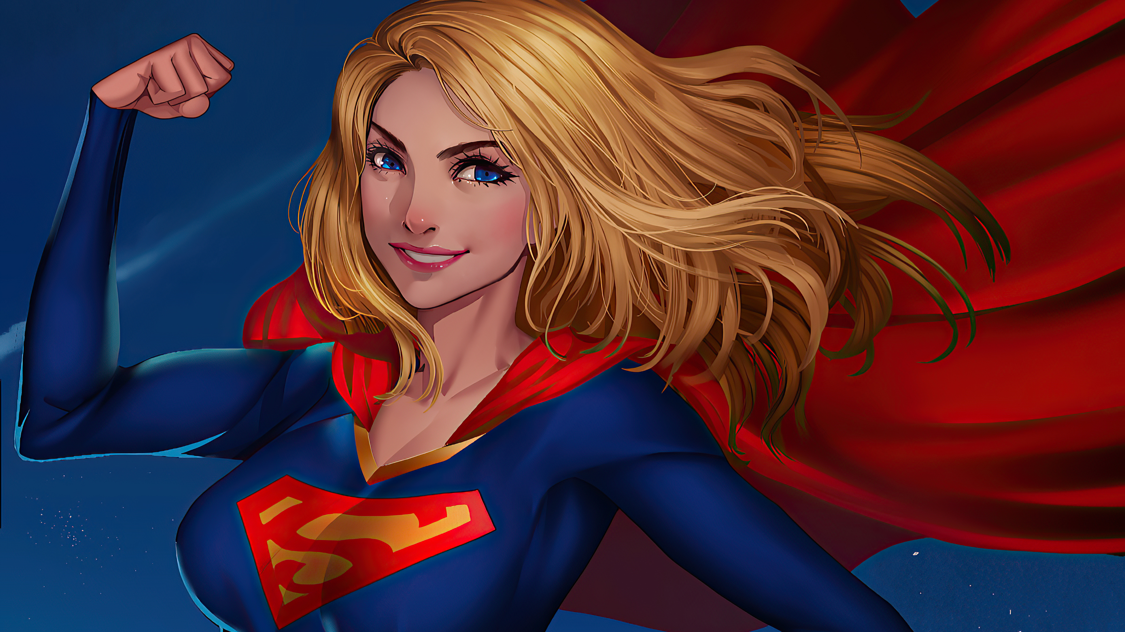 Descarga gratuita de fondo de pantalla para móvil de Superhombre, Historietas, Dc Comics, Rubia, Supergirl.