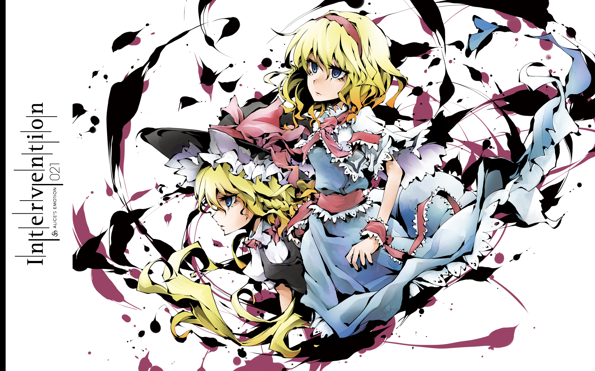 Download mobile wallpaper Anime, Touhou, Marisa Kirisame, Alice Margatroid for free.