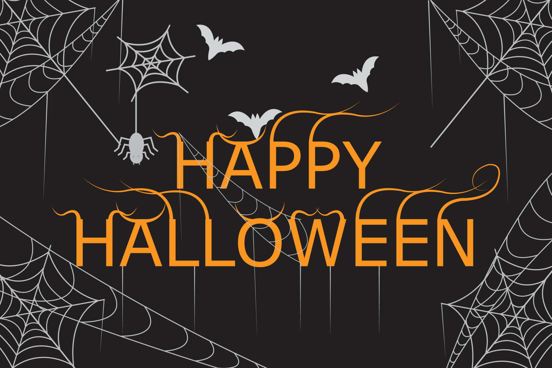 Download mobile wallpaper Halloween, Holiday, Spider Web, Happy Halloween for free.
