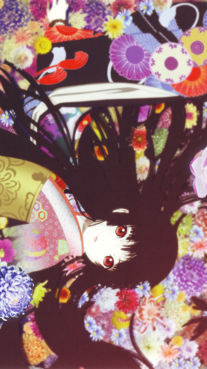 Handy-Wallpaper Animes, Jigoku Shōjo kostenlos herunterladen.