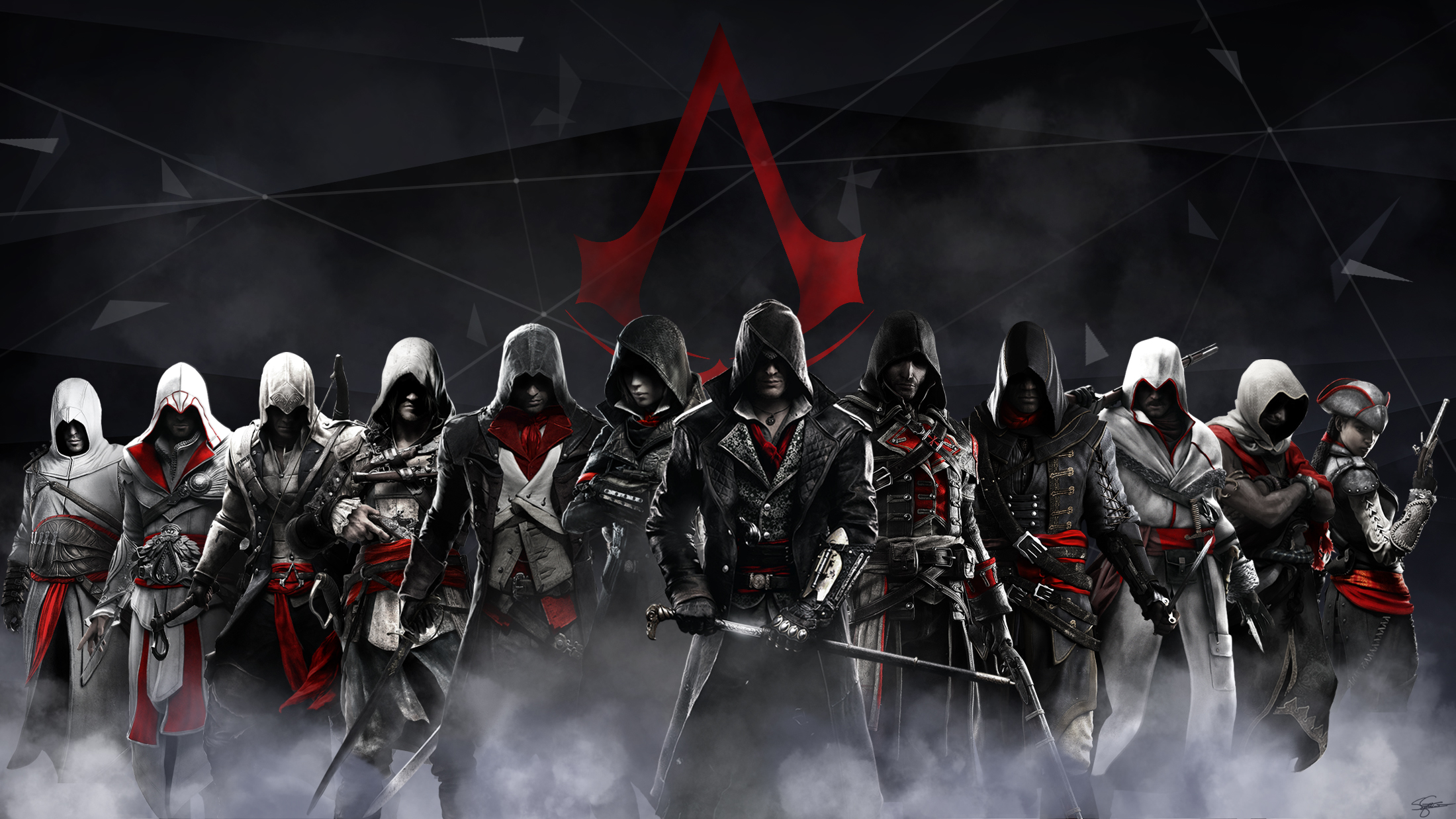 Handy-Wallpaper Assassin's Creed, Computerspiele kostenlos herunterladen.