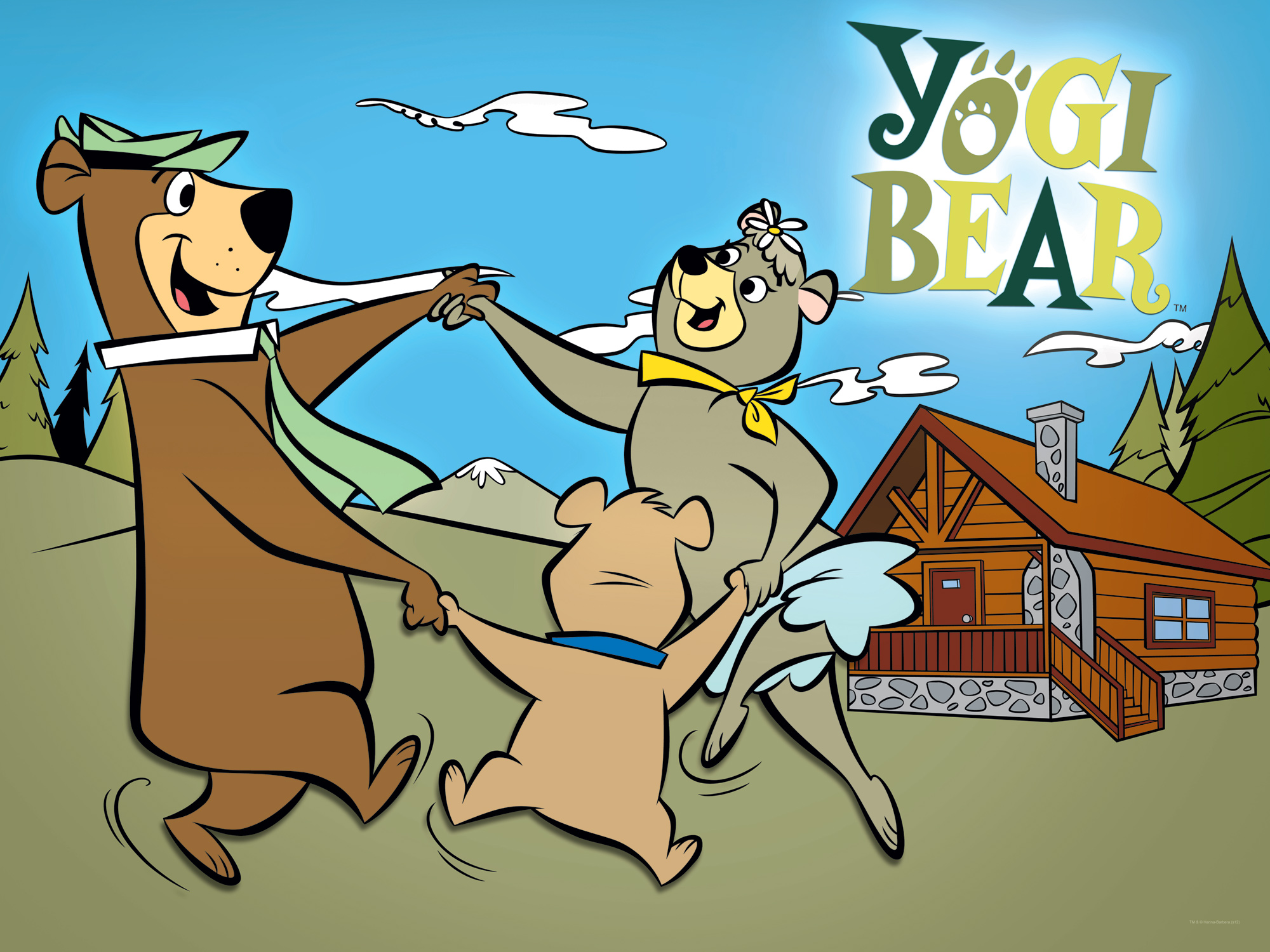 Скачать обои Медведь Йоги на телефон бесплатно