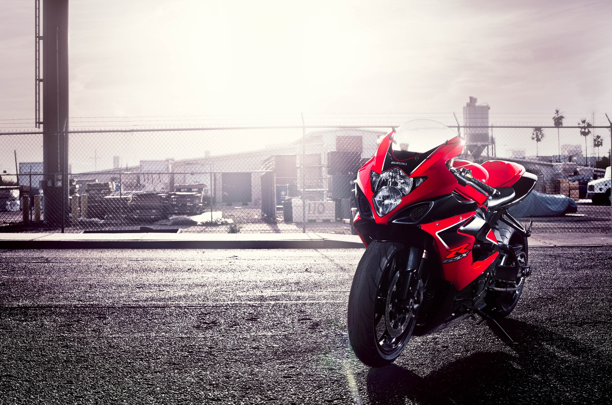Full HD gsx r, motorcycle, motorcycles, suzuki, red, 1000
