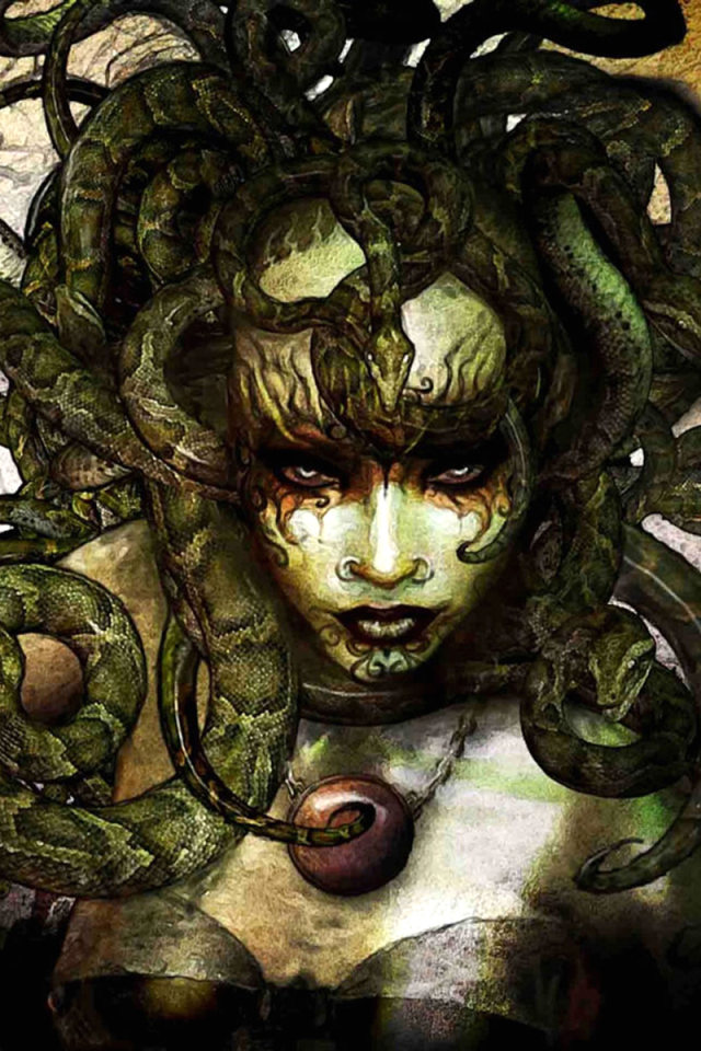 Download mobile wallpaper Fantasy, Medusa for free.