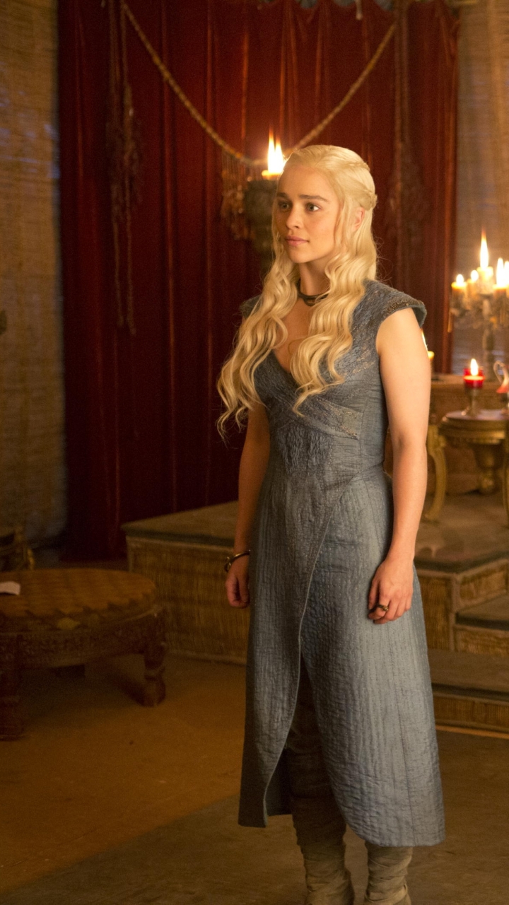 Download mobile wallpaper Game Of Thrones, Tv Show, Daenerys Targaryen, Emilia Clarke for free.