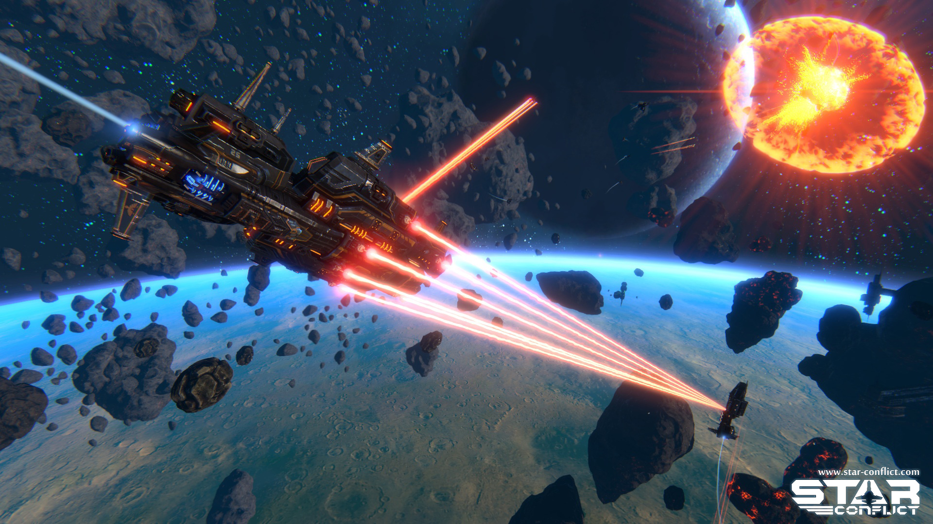 Download mobile wallpaper Video Game, Star Conflict for free.