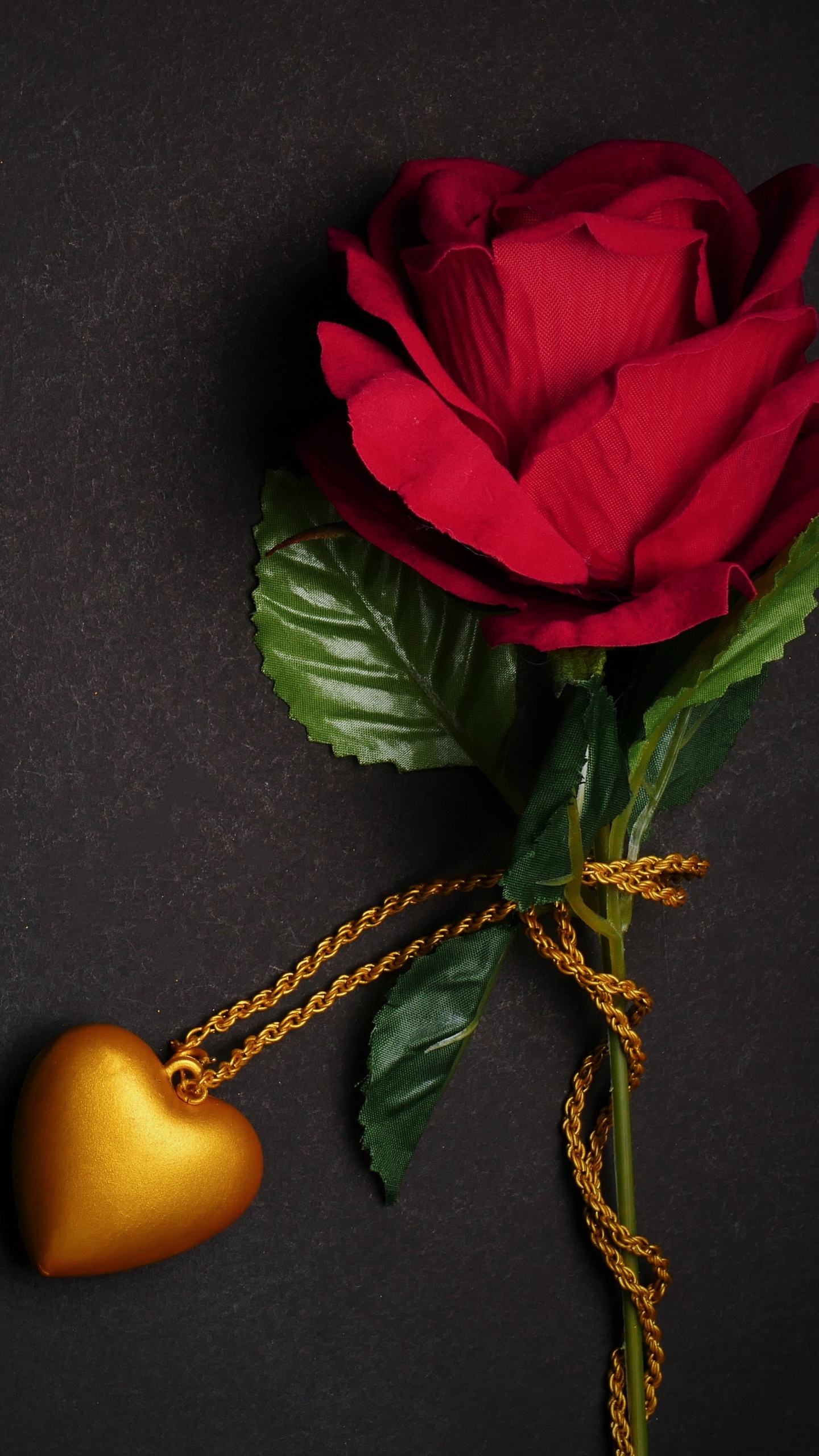 Download mobile wallpaper Love, Artistic, Red Rose, Red Flower for free.