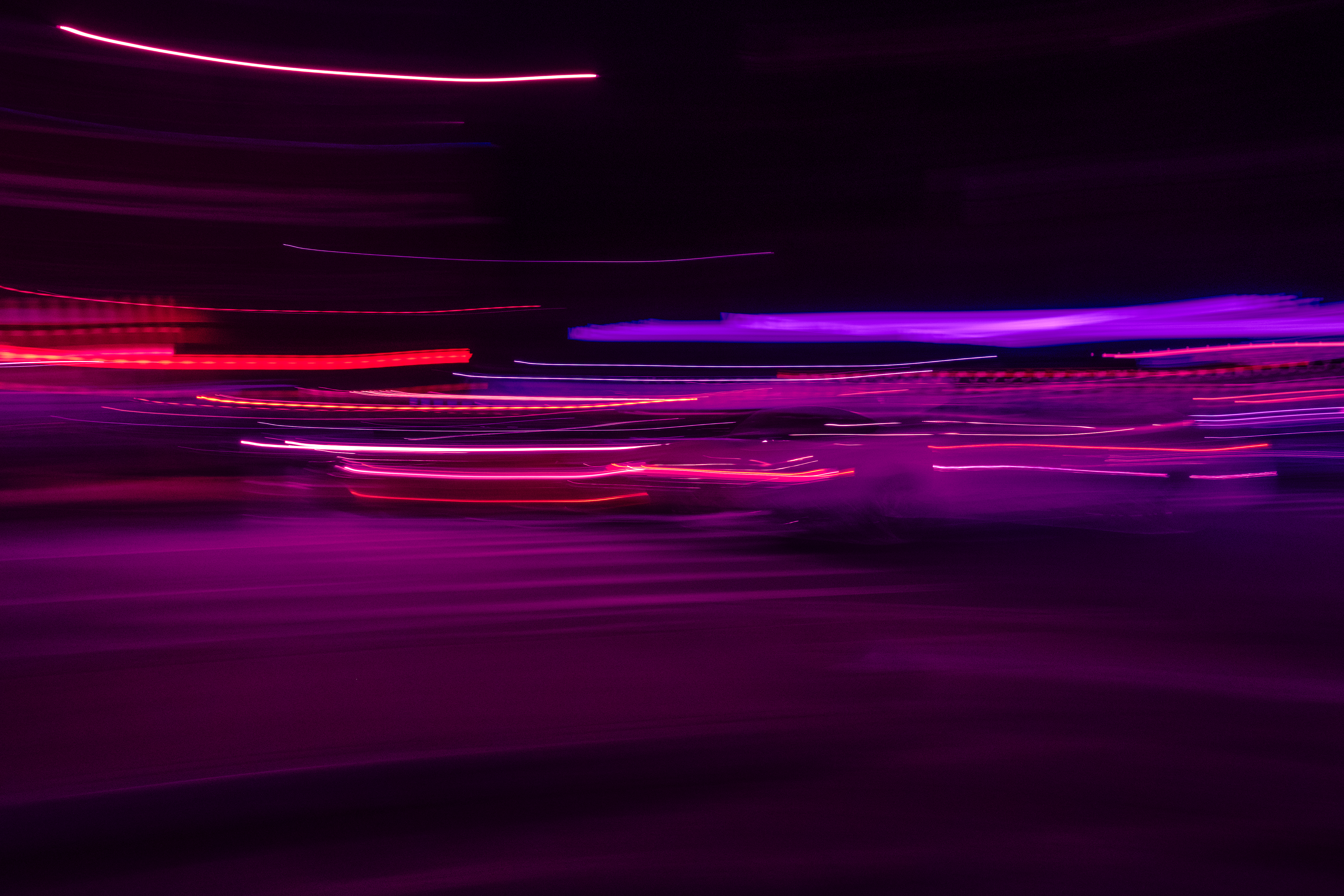 Download mobile wallpaper Freezelight, Long Exposure, Glow, Streaks, Stripes, Abstract for free.