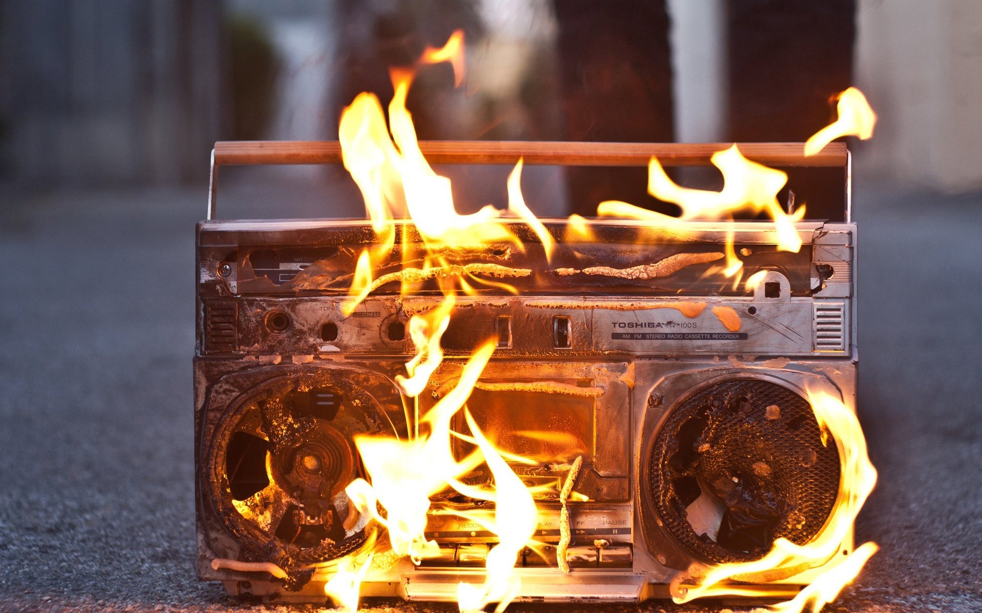 Download mobile wallpaper Photography, Fire, Music for free.