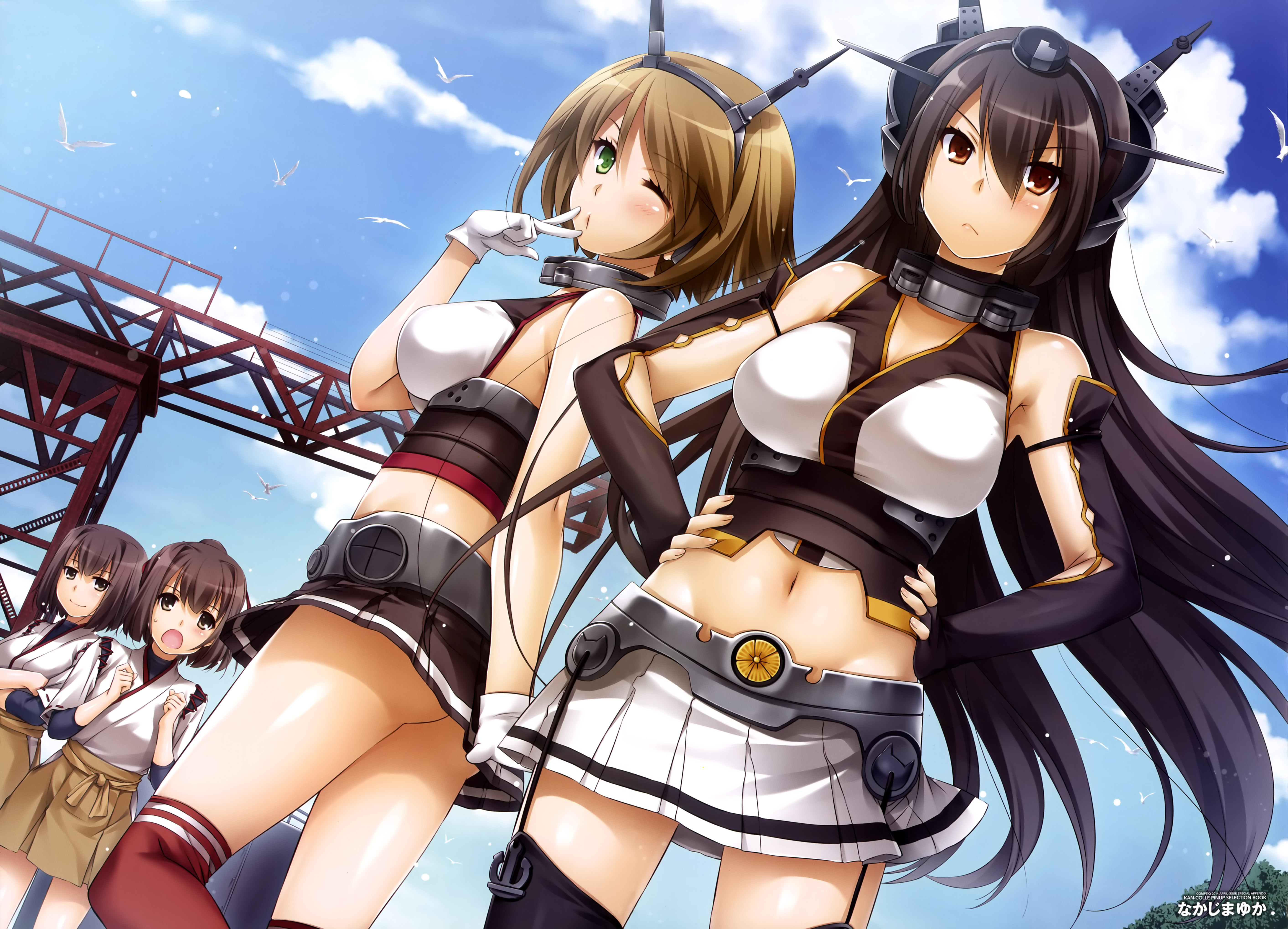 Baixe gratuitamente a imagem Anime, Coleção Kantai na área de trabalho do seu PC