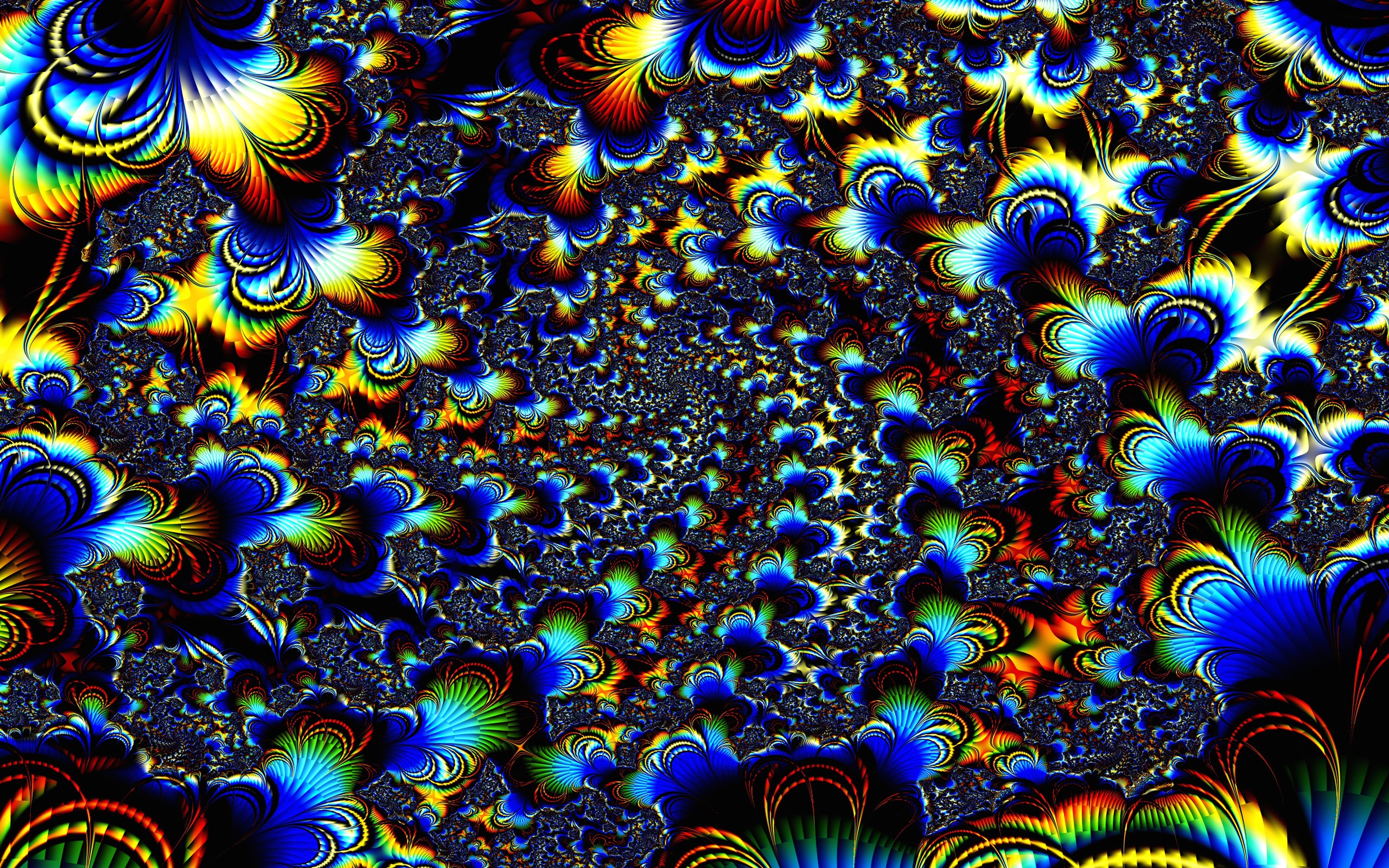 Baixar papel de parede para celular de Fractal, Abstrato gratuito.