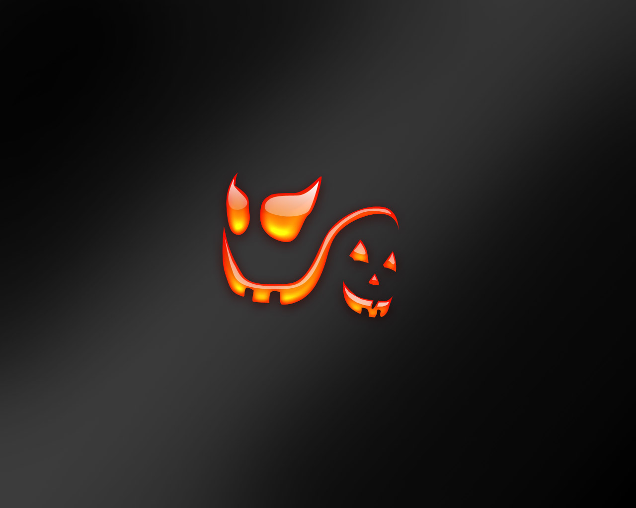 Download mobile wallpaper Halloween, Holiday, Smile for free.