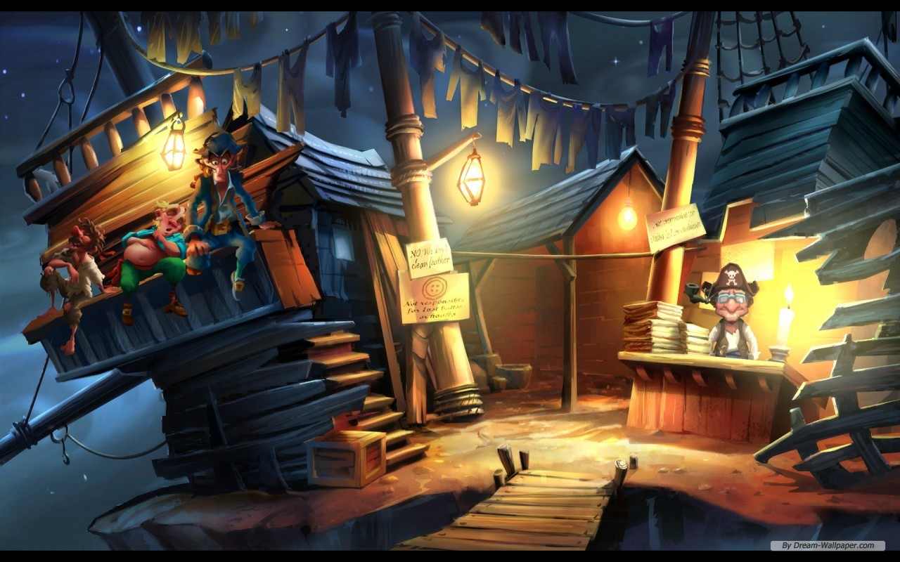 Завантажити шпалери Monkey Island 2: Lechuck's Revenge на телефон безкоштовно