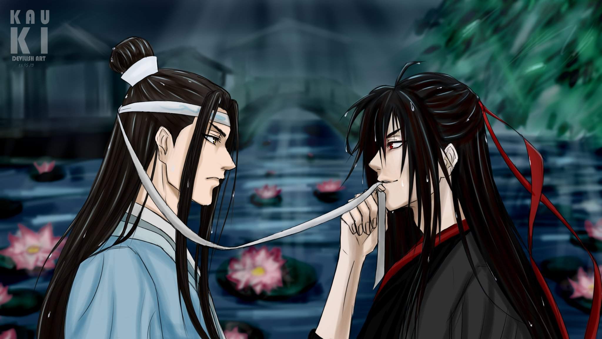 Free download wallpaper Anime, Lan Zhan, Wei Ying, Lan Wangji, Wei Wuxian, Mo Dao Zu Shi on your PC desktop