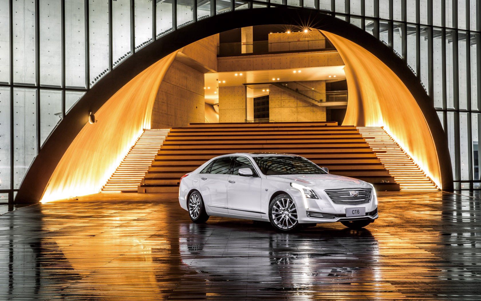 Download mobile wallpaper Ct6, Side View, Cadillac, Cars for free.