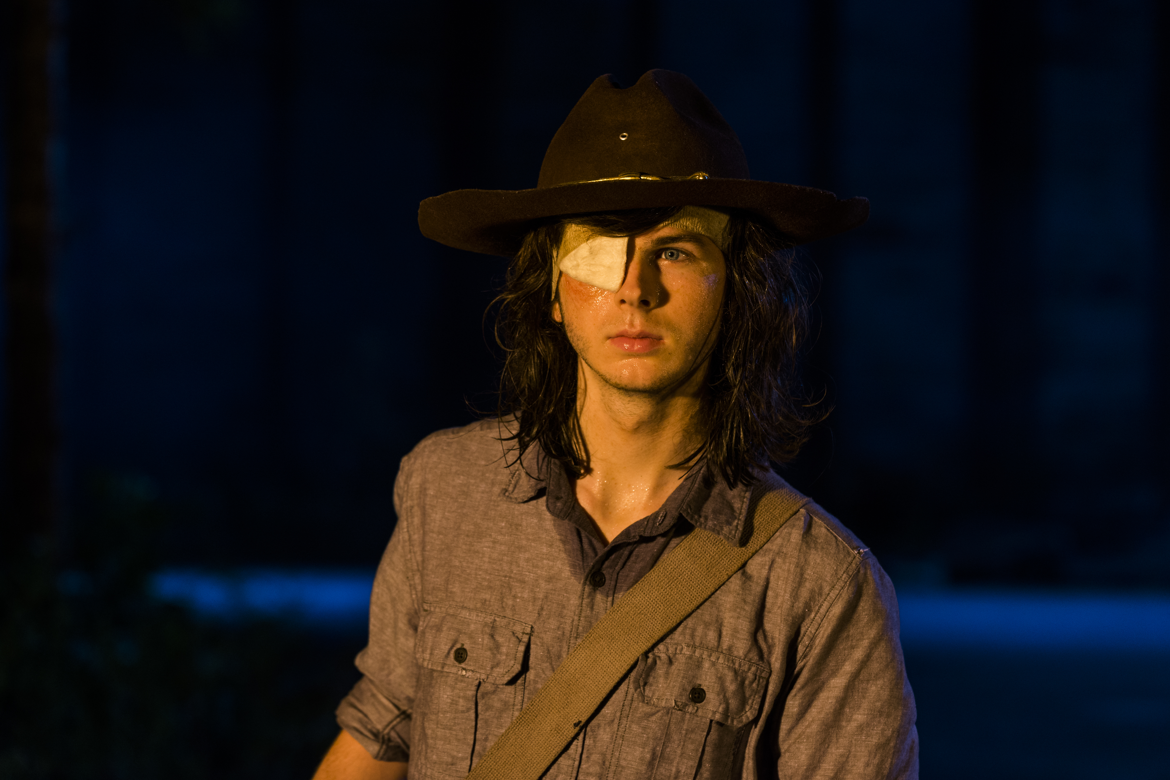 Free download wallpaper Tv Show, The Walking Dead, Carl Grimes, Chandler Riggs on your PC desktop