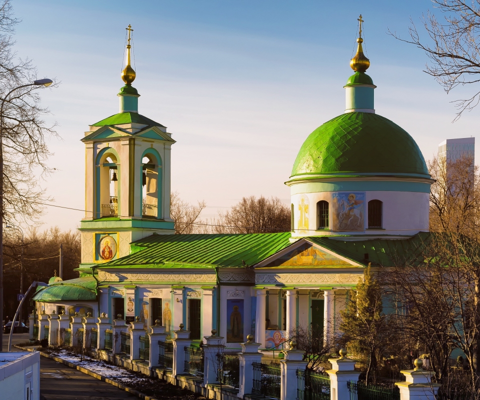 Téléchargez des papiers peints mobile Moscou, Des Églises, Religieux, Eglise gratuitement.