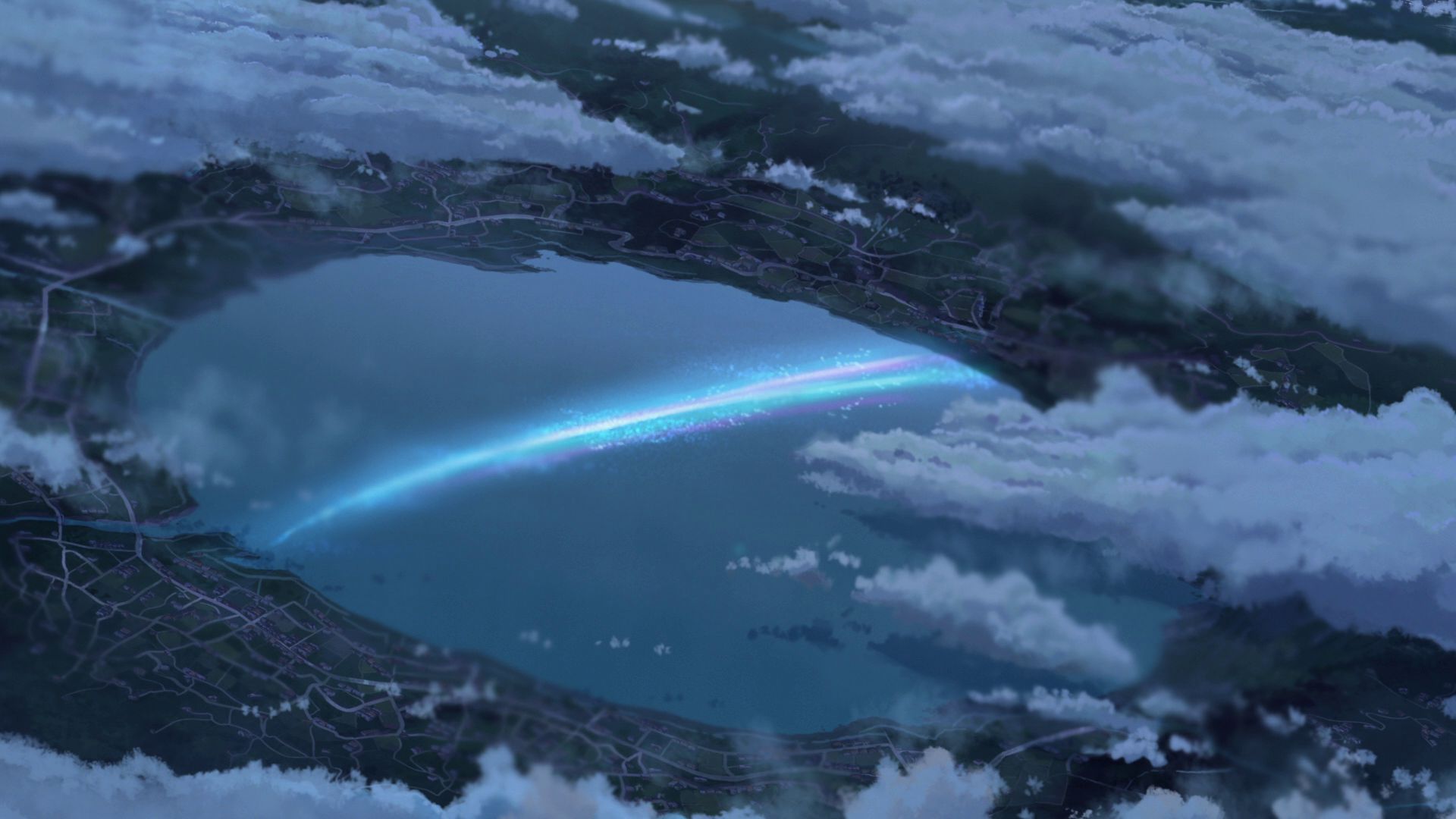 Handy-Wallpaper Animes, Your Name Gestern Heute Und Für Immer, Kimi No Na Wa kostenlos herunterladen.