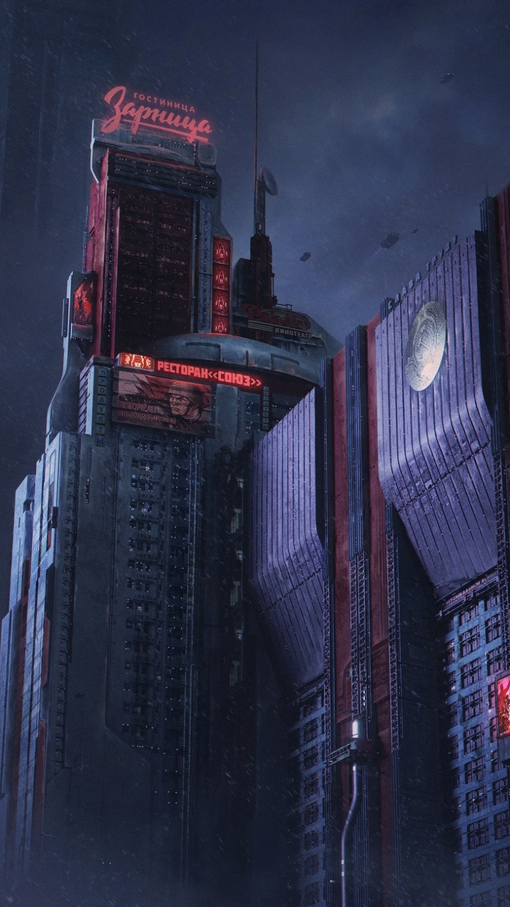 Download mobile wallpaper City, Sci Fi for free.