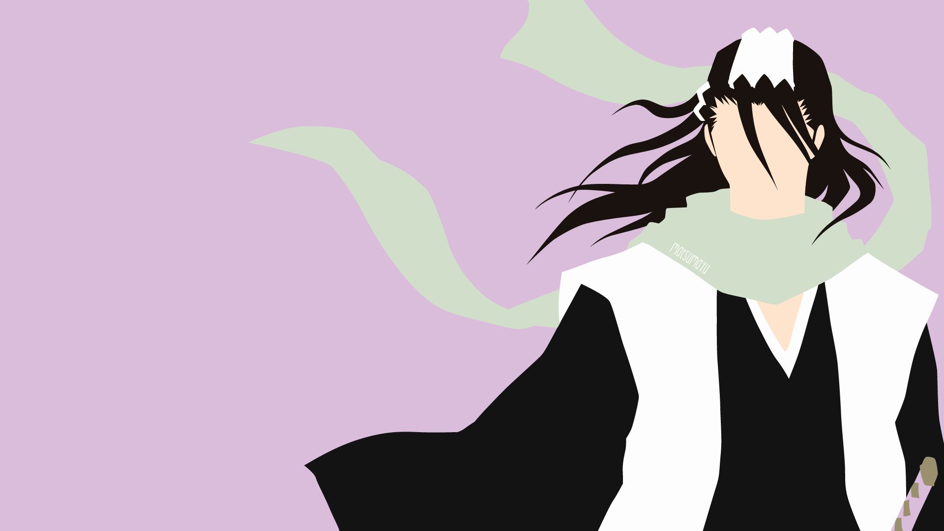 Handy-Wallpaper Byakuya Kuchiki, Bleach, Animes kostenlos herunterladen.