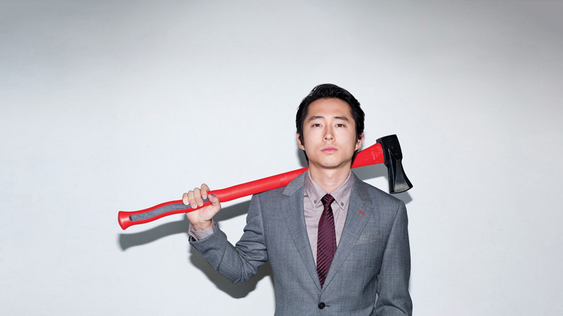Download mobile wallpaper Celebrity, Steven Yeun for free.