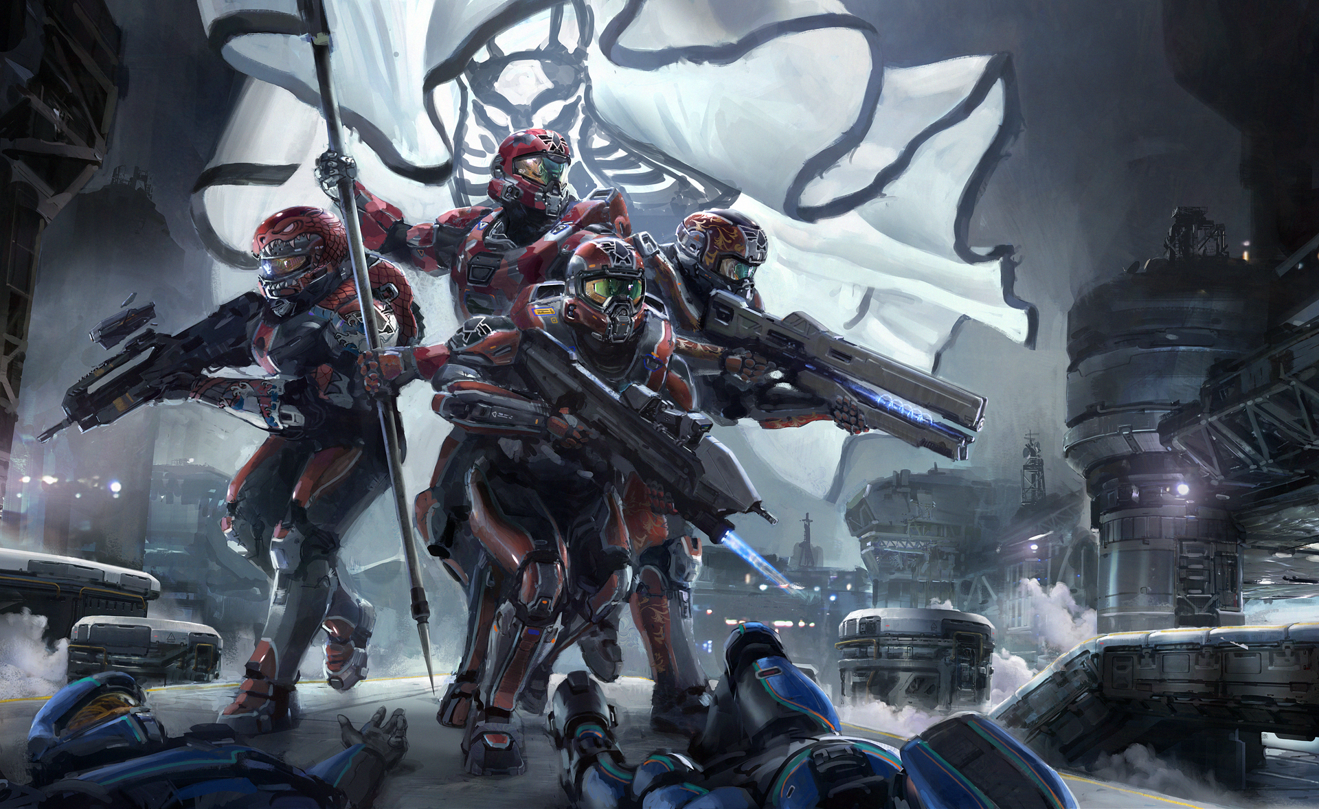 Baixar papel de parede para celular de Halo 5: Guardians, Aréola, Videogame gratuito.