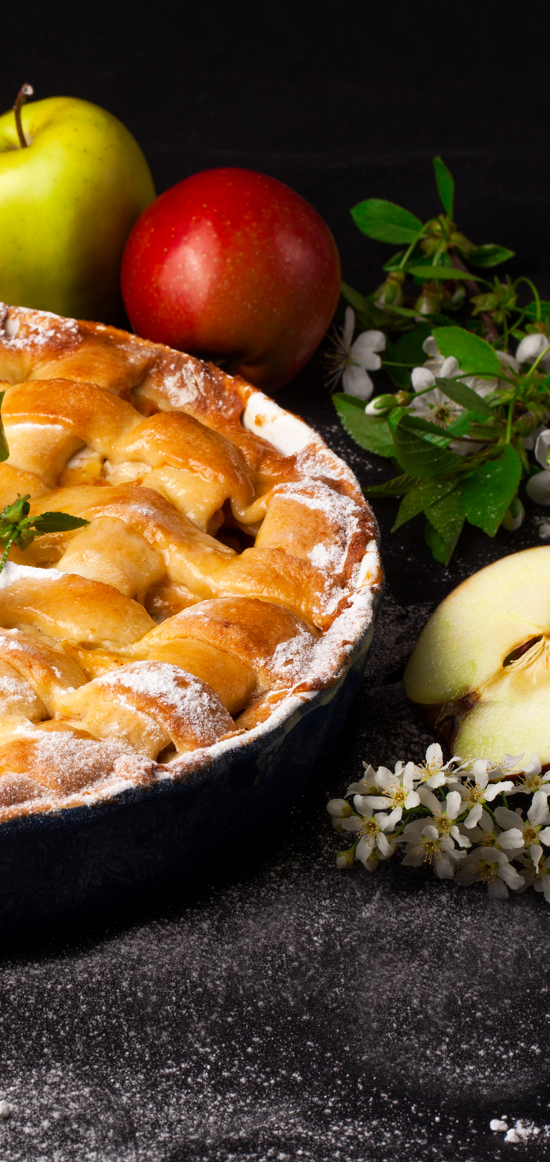 Download mobile wallpaper Food, Apple, Still Life, Fruit, Pie, Pastry for free.