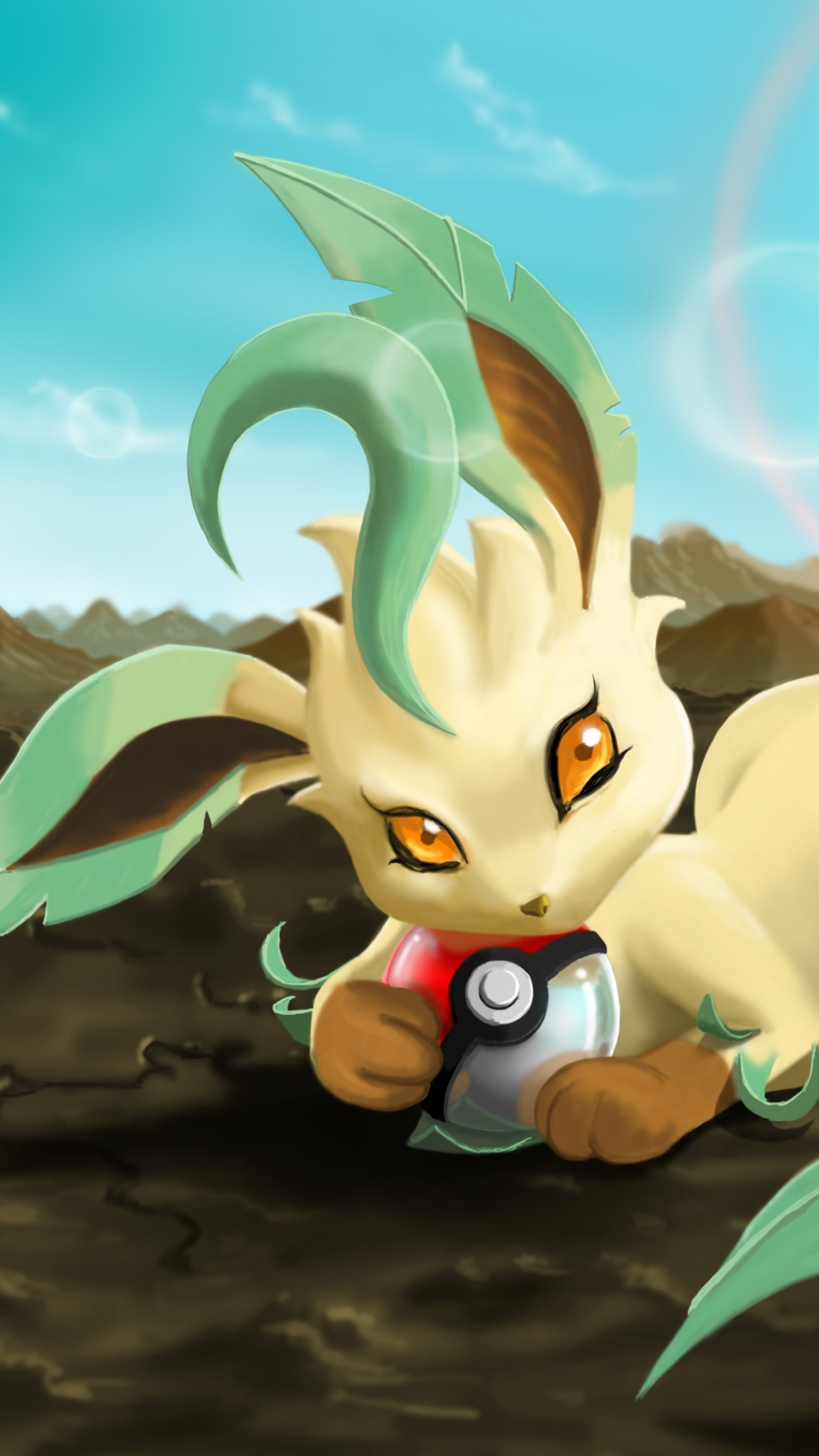 Handy-Wallpaper Pokémon, Animes, Leafeon (Pokémon) kostenlos herunterladen.