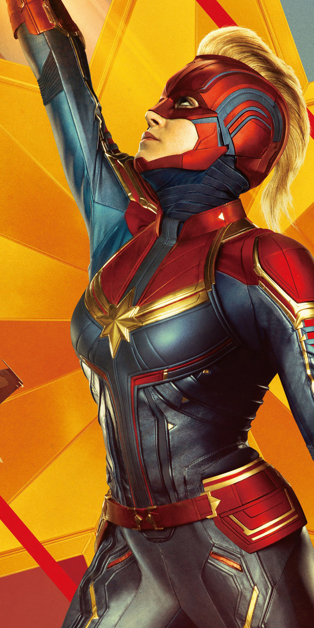 Handy-Wallpaper Filme, Captain Marvel, Brie Larson kostenlos herunterladen.