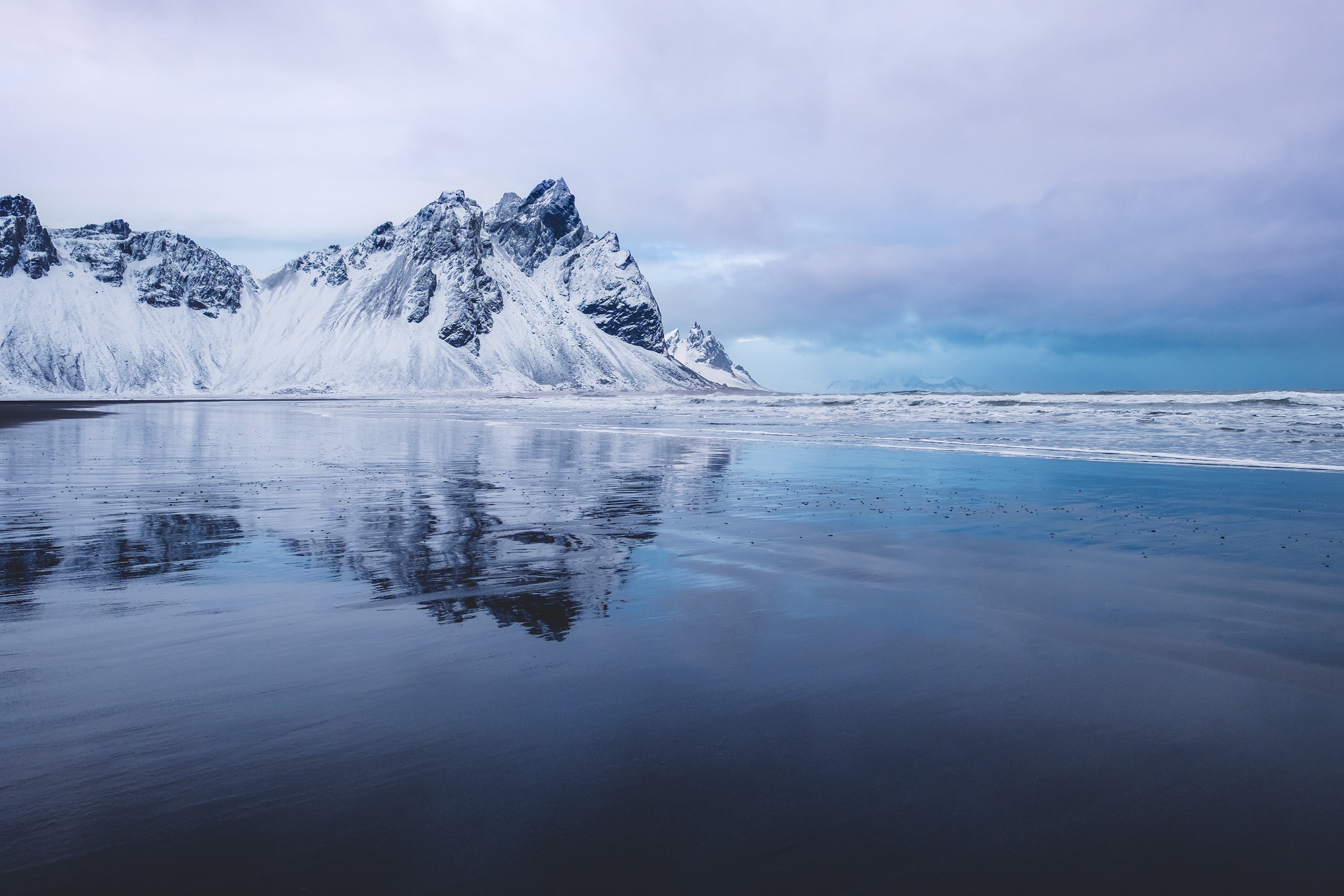 Скачать картинку Природа, Горы, Гора, Исландия, Земля/природа, Вестрахорн, Гора Вестрахорн в телефон бесплатно.