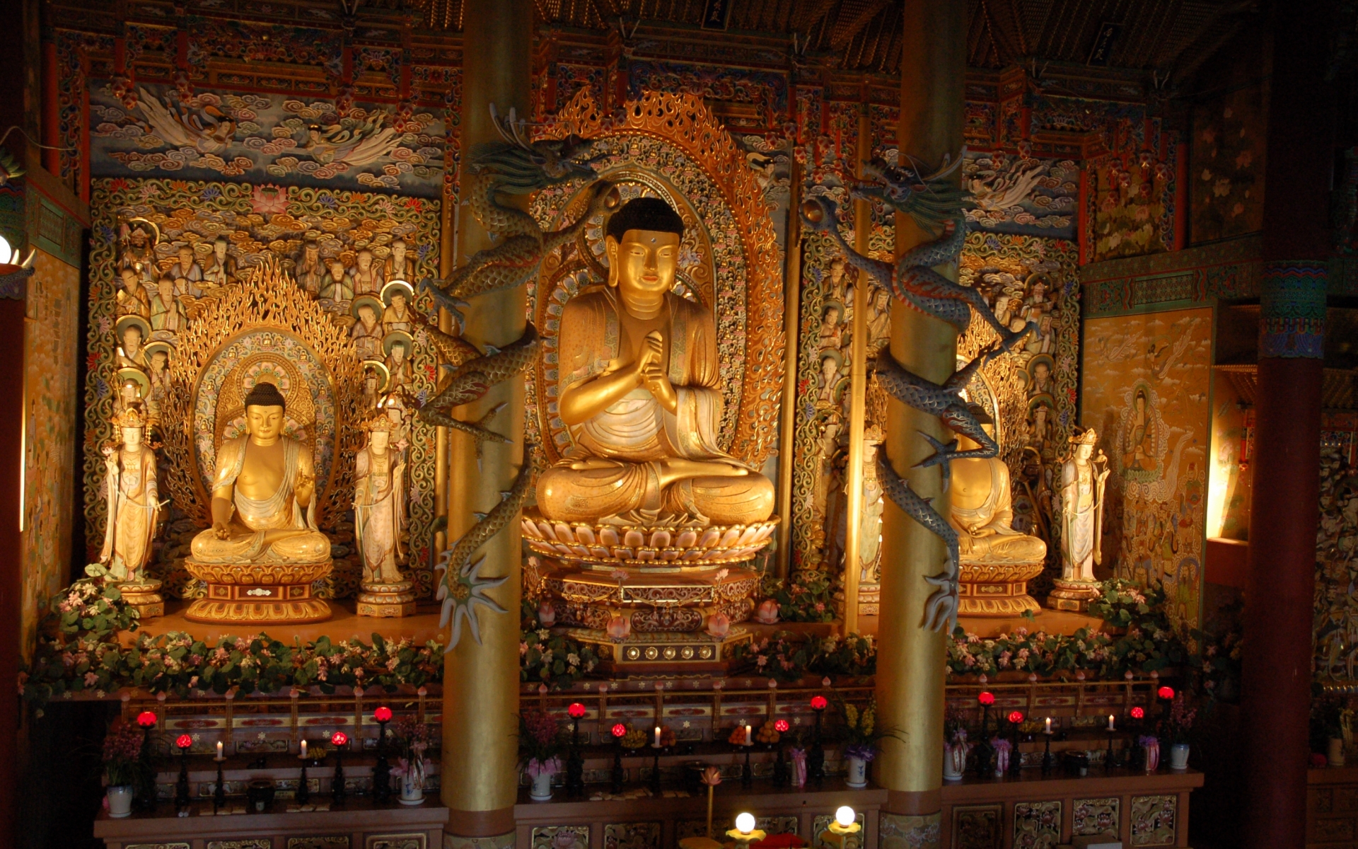Скачать обои бесплатно Будда, Религиозные картинка на рабочий стол ПК